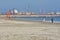 Navodari refinery seen from the beach