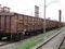 Navsari railway station - Indian rail service - goods train