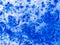 Navy Abstract Paste. Cobalt Watercolor Canvas. Azure Grunge Flow. Blue Texture Creative. Paint Artistic. Design Summer. Art