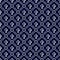Navy Blue and White Cross Symbol Tile Pattern Repeat Background