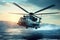 Navy Helicopter Lands On Warship, Showcasing Military Operations