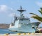 Navy Military Destroyer Ship in Valletta