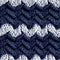 Navy Palette Knitted Fabric