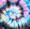 Navy Tie Dye. Tiedye Peace Artwork. Brush Ikat