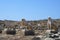 The Naxian Lions Terrace in the archaeological site of the island of Delos, Myconos, Cyclades