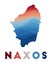 Naxos map.