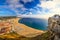 Nazare Portugal aerial