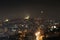 Nazareth, Israel at night