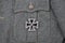 nazi german award Iron Cross on uniform