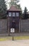 Nazi guard tower house by barracks Auschwitz German Nazi concentration camp Aushwitz-Birkenau Museum Poland