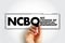 NCBO No Change of Beneficial Ownership acronym - where the assets remain with the same beneficial owner when transferred, text