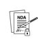 NDA or Non-Disclosure Contract, Legal Restrictions Concept