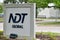 NDT Global street sign in Houston, TX.