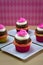 Neapolitan Cupcakes