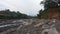 Nearly dried out Guatemalan river