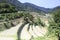 The neat terraces on huangling mountain, adobe rgb