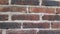 Neatly arranged brick walls. The wall is very solid.