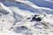 The Nebelhorn Mountain in winter. Alps, Germany.