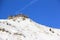 The Nebelhorn Mountain in winter. Alps, Germany.