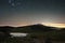 Nebrodi Park Beneath Star Trails, Sicily