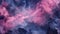 Nebula Pink and Midnight Indigo Abstract Pattern Design