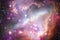 Nebulae and many stars in outer space. Elements of this image furnished by NASA