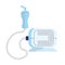 A nebulizer from asthma and respiratory diseases in vector
