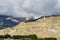 Nechung Village with Deser Landscape, Monastery in the Tibetan Influenced Mustang of Nepal