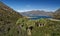 The Neck, viewpoint of Lake Wanaka and Lake Hawea, New Zealand at their closest point