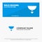 Necklace, Heart, Gift SOlid Icon Website Banner and Business Logo Template