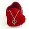 Necklace and heart shaped box