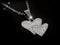 Necklace Heart - Silver Stainless Steel