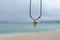 Necklace with a shark\'s tooth