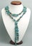 Necklace with turquoise