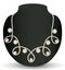 Necklace women for marriage with pearls and precio