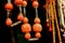 Necklaces and pendants made of coral are jewelry often worn by Tibetans