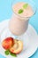 Nectarine milk shake