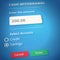 Need some cash. A banking user interface showing a cash withdrawal - ALL design on this image is created from scratch by