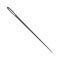 Needle. A colored sewing needle icon. A long thin pointed metal tool for sewing and embroidery.