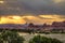 Needles District sunrise. Cantonlands National Park-Utah..