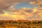 Needles District sunrise. Cantonlands National Park-Utah..