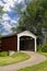 Neet Covered Bridge crosses Little Raccoon Creek, Parke County, Indiana