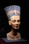 Nefertiti Bust statue, Egypt ancient, Egyptian Queen. Exhibition in the Peter and Paul Fortress