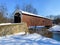 Neff\\\'s Mill Covered Bridge in the famous and historic Lancaster County, Pennsylvania