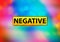 Negative Abstract Colorful Background Bokeh Design Illustration