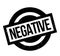 Negative rubber stamp