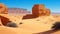 Negev\\\'s Rugged Beauty Background