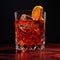 Negroni drink