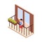 Neighbor Isometric Icon