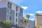 Neighborhood apartment buildings in La Jolla, San Diego, California
